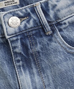 Wide Fit Medium jeans blauw