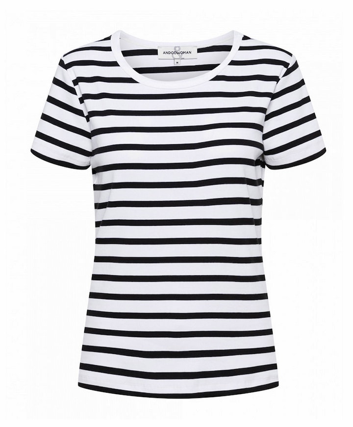 Dames t-shirt zwart