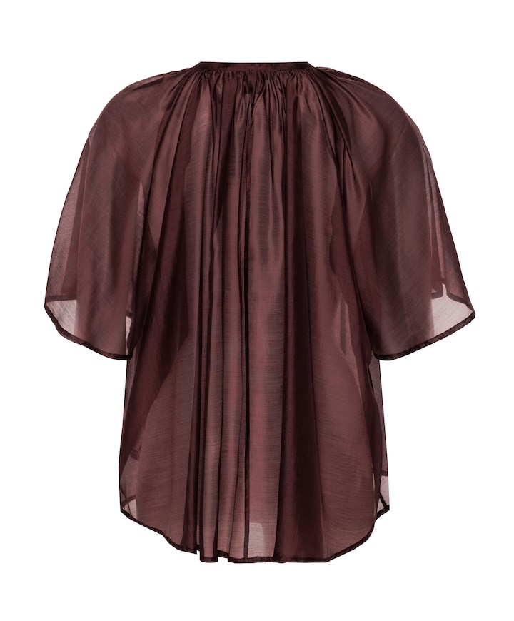 Dames blouse bordeaux