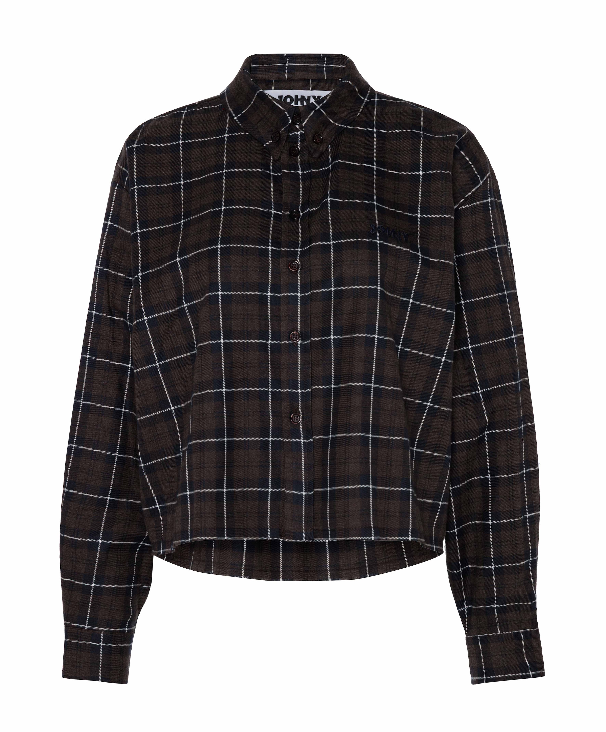 Dames blouse bruin