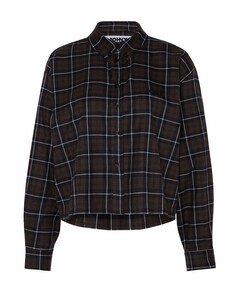 Dames blouse bruin