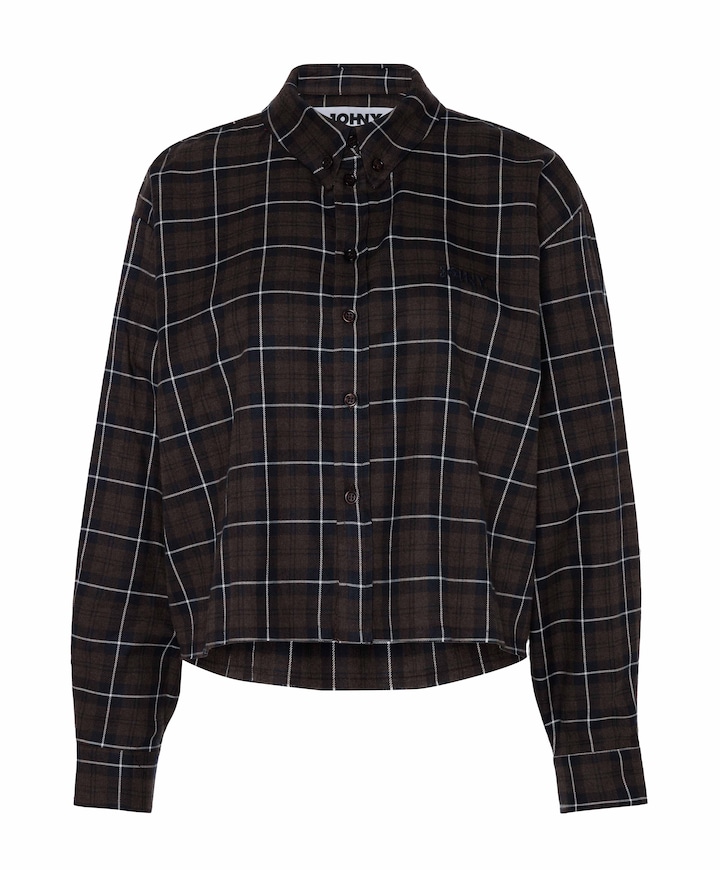 Dames blouse bruin