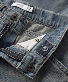 NKMRYAN REG DNM BERMUDA 3550-OZ H jongens korte broek blauw