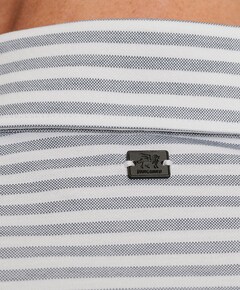 Heren overhemd lange mouw blauw