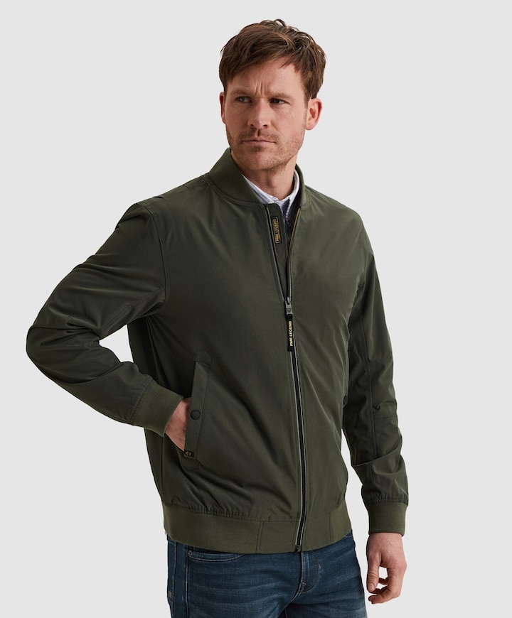 Heren jas groen