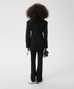 Dames blazer zwart