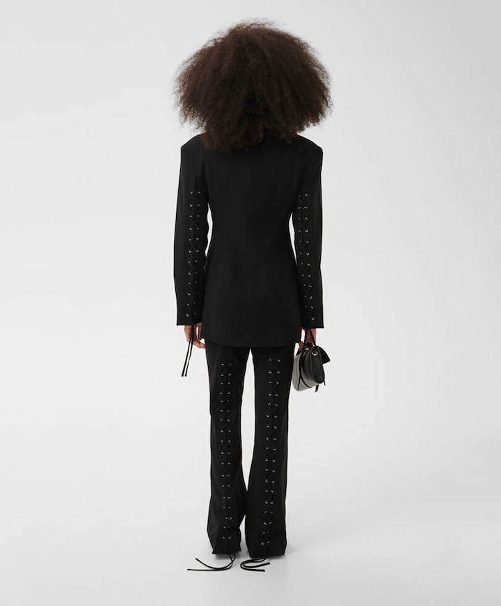 Dames blazer zwart