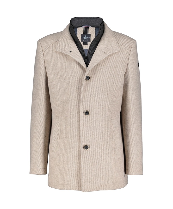 Heren jas beige