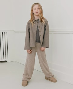 Meisjes jas beige