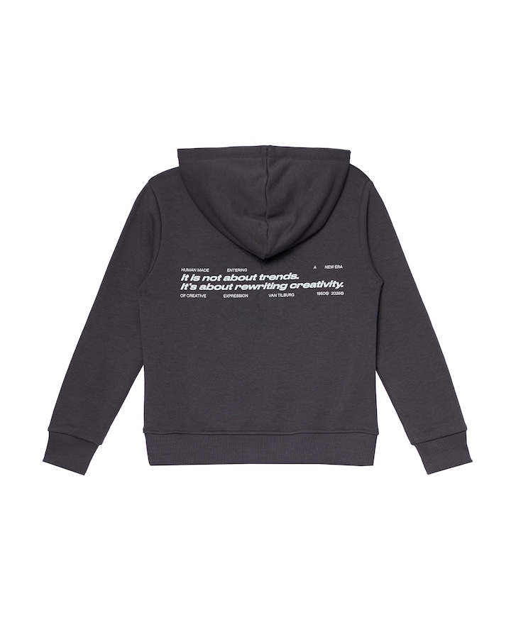 Jongens hoodie grijs