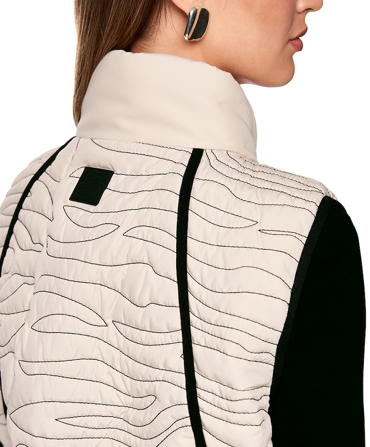 Dames bodywarmer ecru