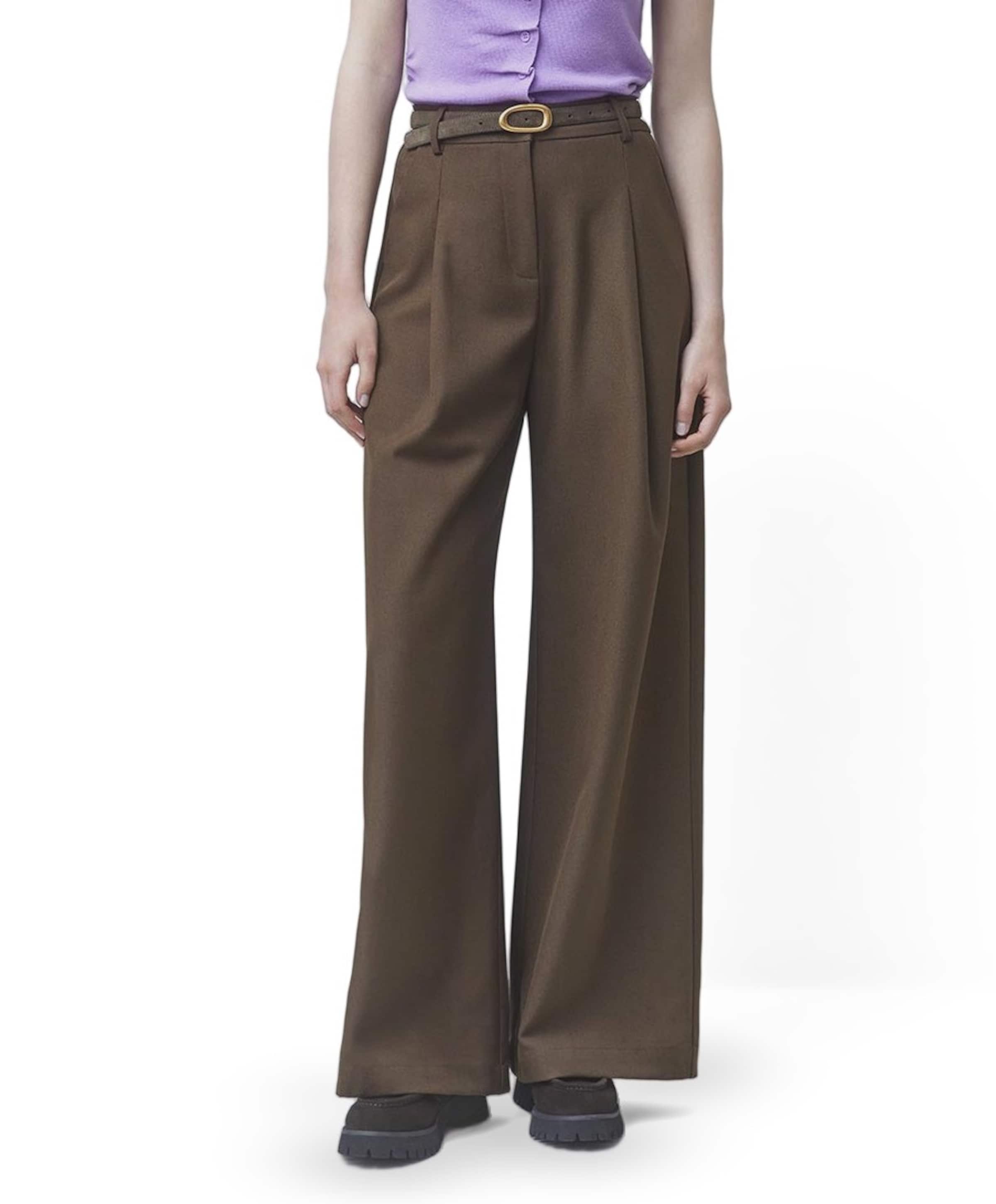 dames pantalon bruin