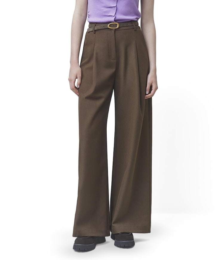 dames pantalon bruin