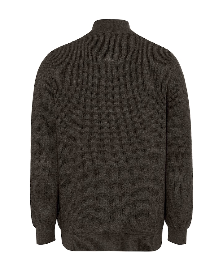 Heren vest bruin