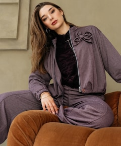 Dames blouse paars