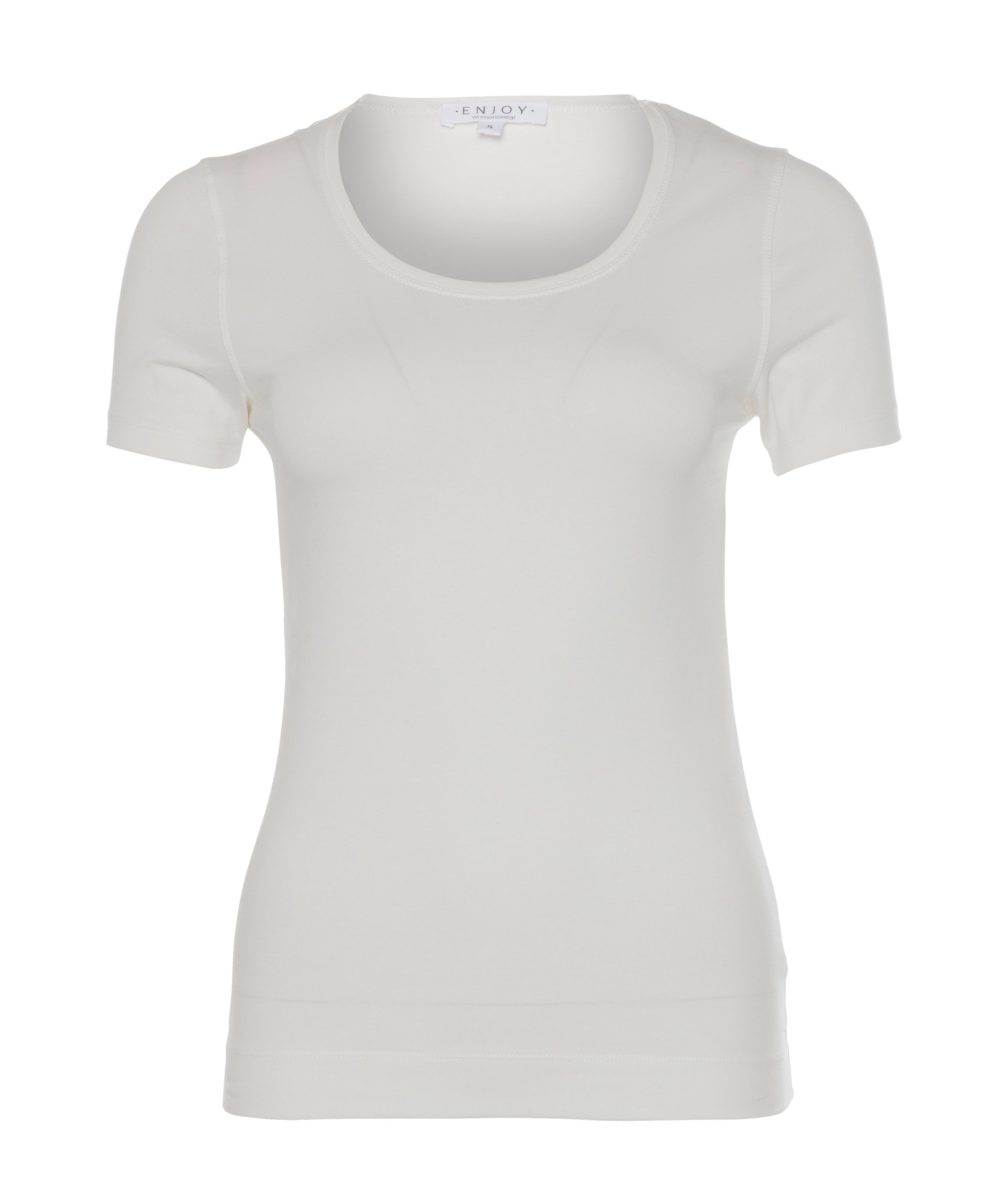Dames t-shirt ecru