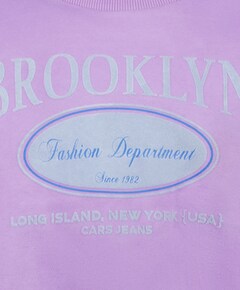 Meisjes sweater paars