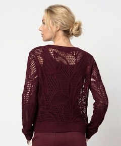 Dames trui bordeaux