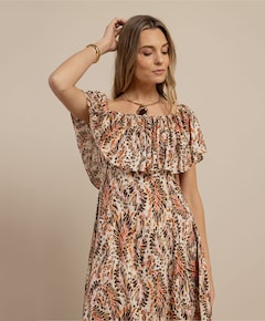 Dames jurk multicolor