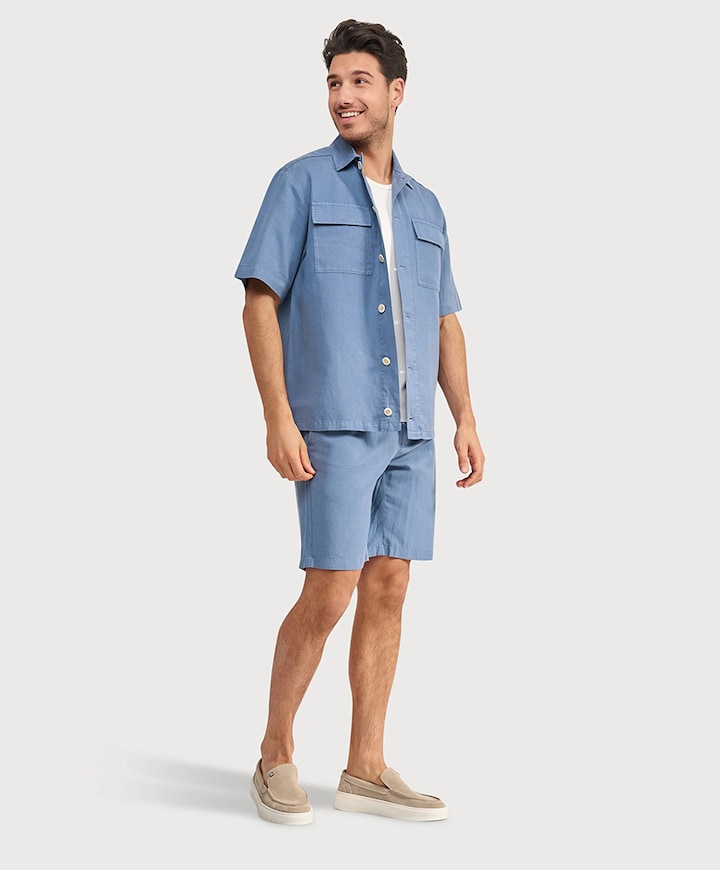 Blue Industry heren korte broek blauw