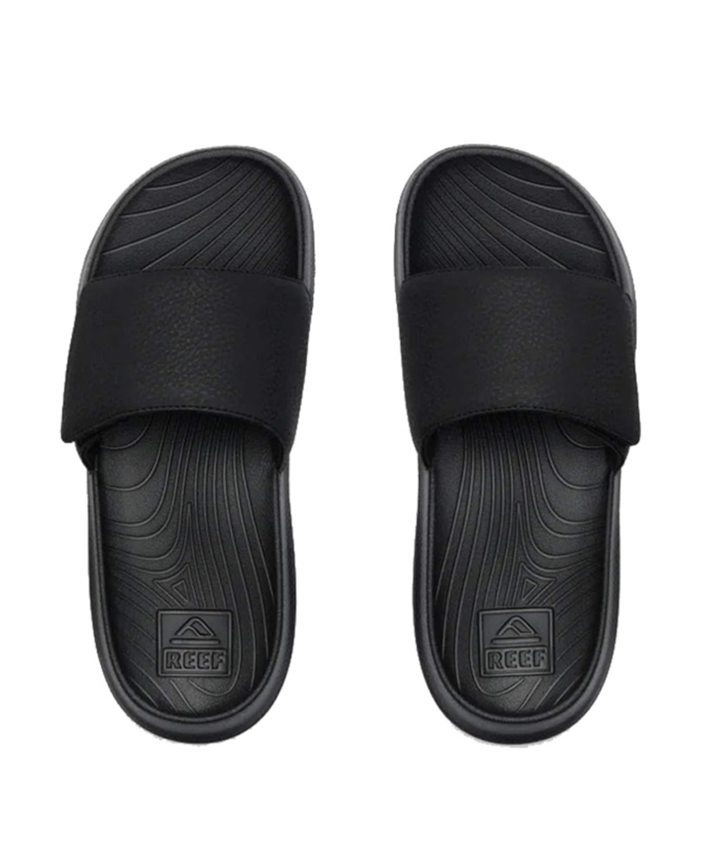 KIDS SALTY SLIDE uniseks slippers  zwart