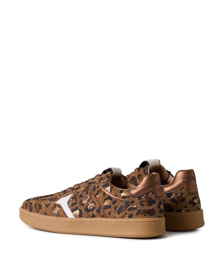 Mirabel dames sneakers bruin