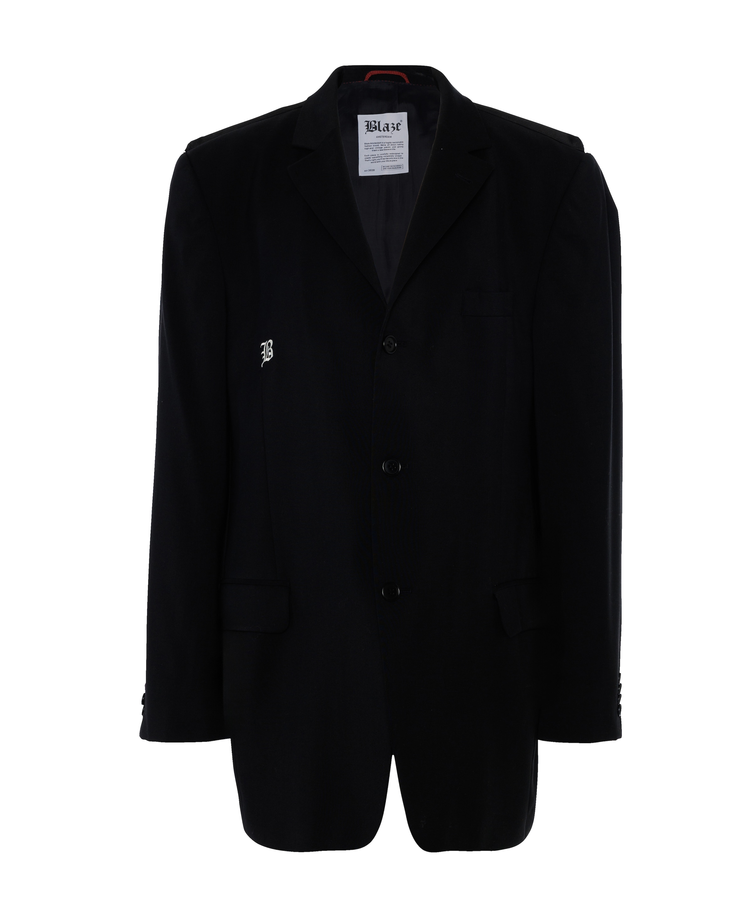 Dames blazer zwart