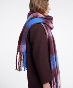 Dames sjaal blauw