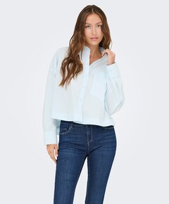 Dames blouse blauw