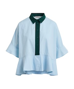 Dames blouse blauw