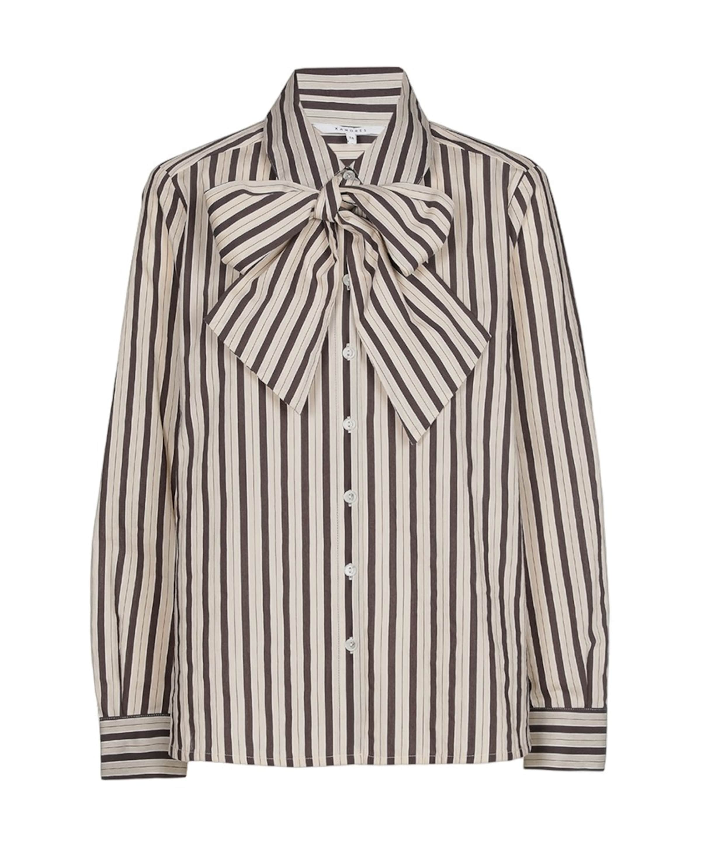 Dames blouse bruin