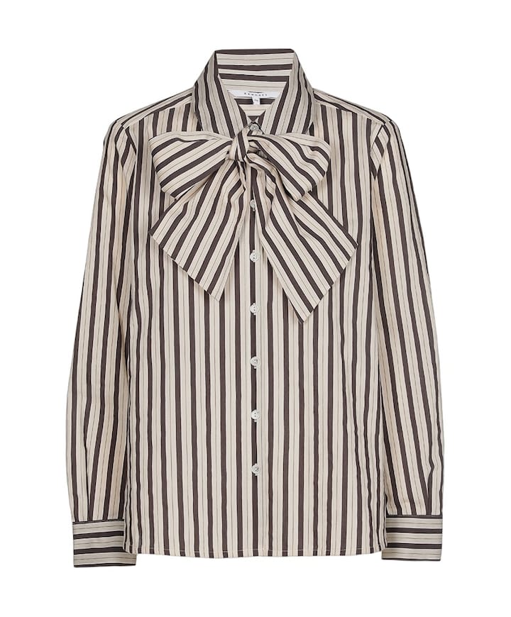 Dames blouse bruin