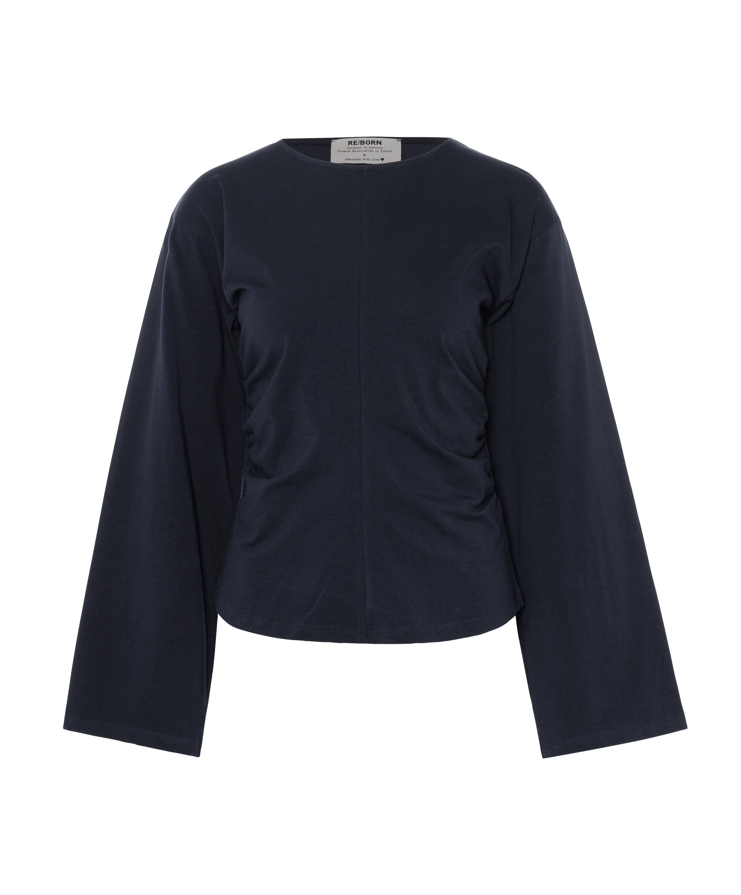 Dames longsleeve blauw