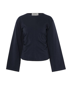 Dames longsleeve blauw
