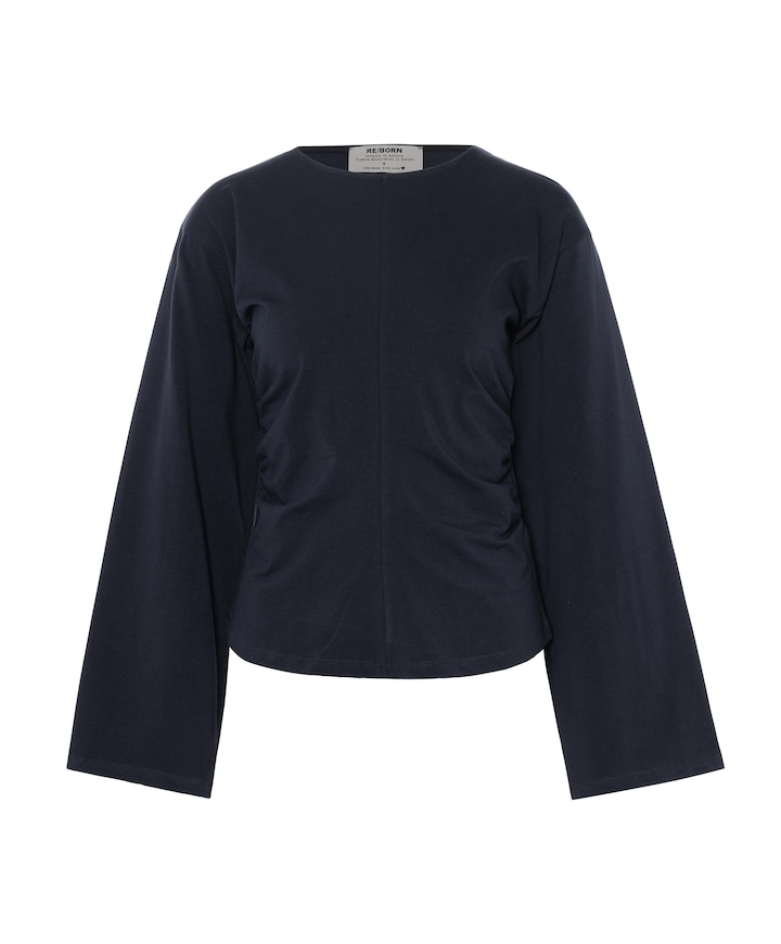 Dames longsleeve blauw