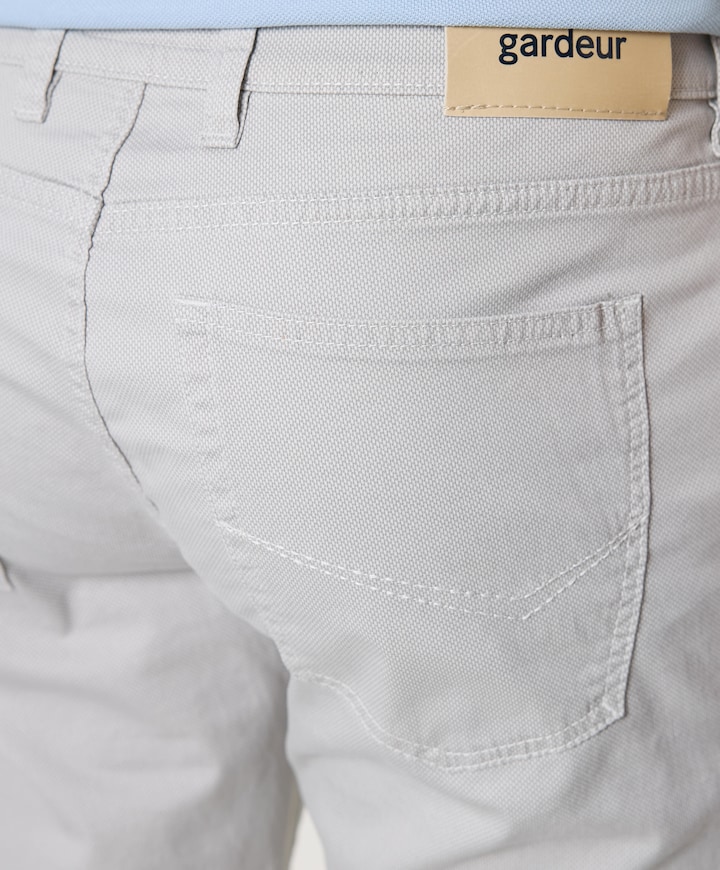 5-Pocket Modern Fit heren broek grijs