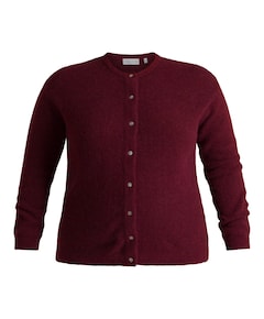 Dames vest bordeaux