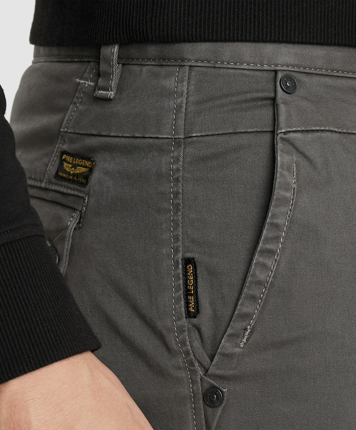 AMERICAN CLASSIC CHINO heren broek grijs