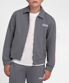 Jongens vest grijs