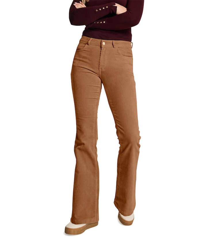 Jade - Vintage Corduroy - 205 - Dee dames broek beige