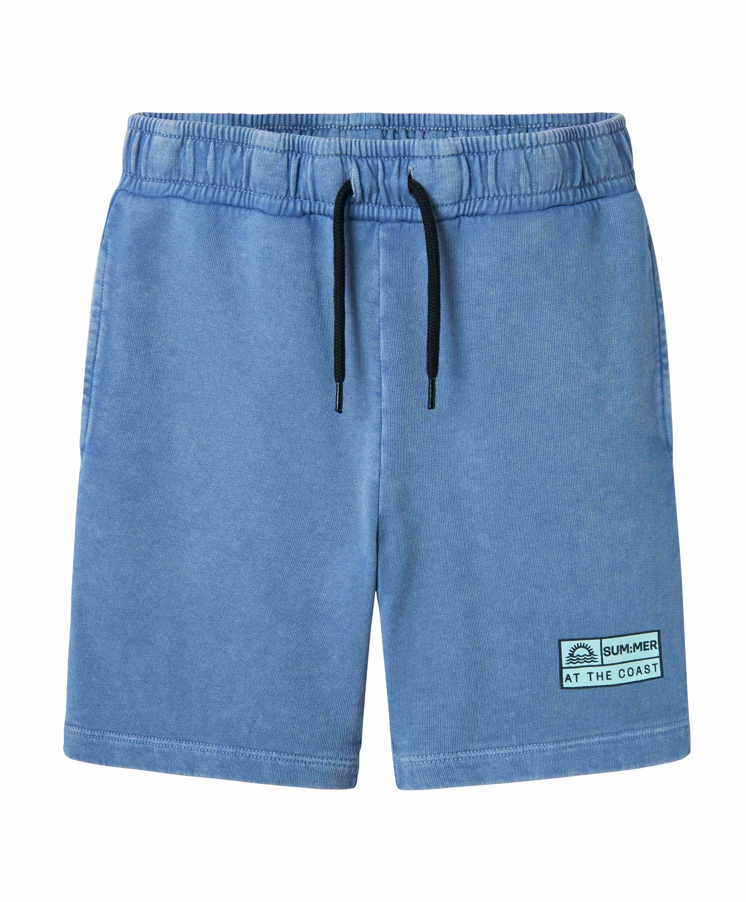 NKMFANDEL SWEAT SHORTS UNB jongens korte broek blauw