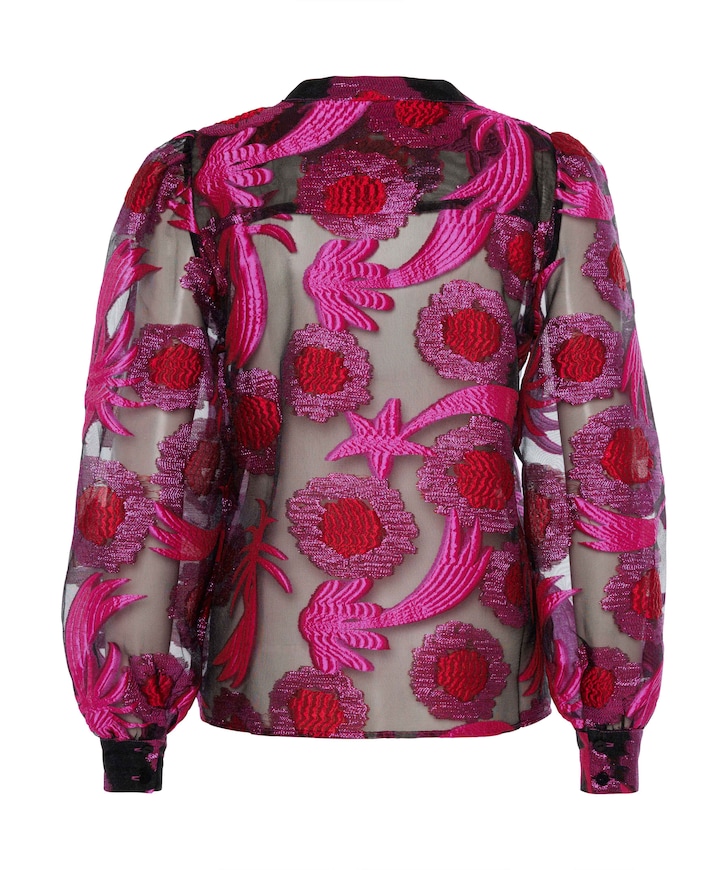 Dames blouse roze