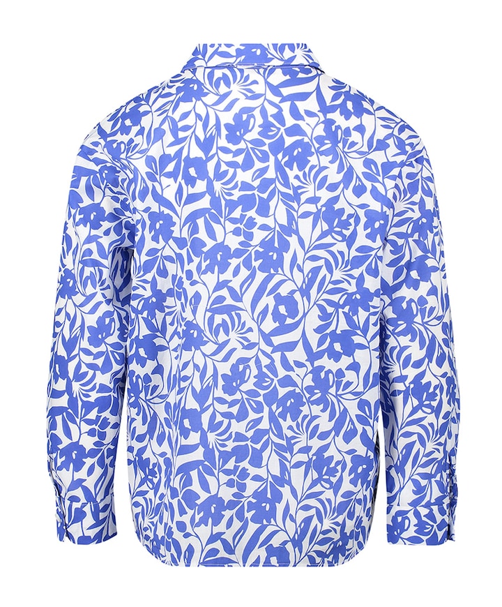 Dames blouse blauw