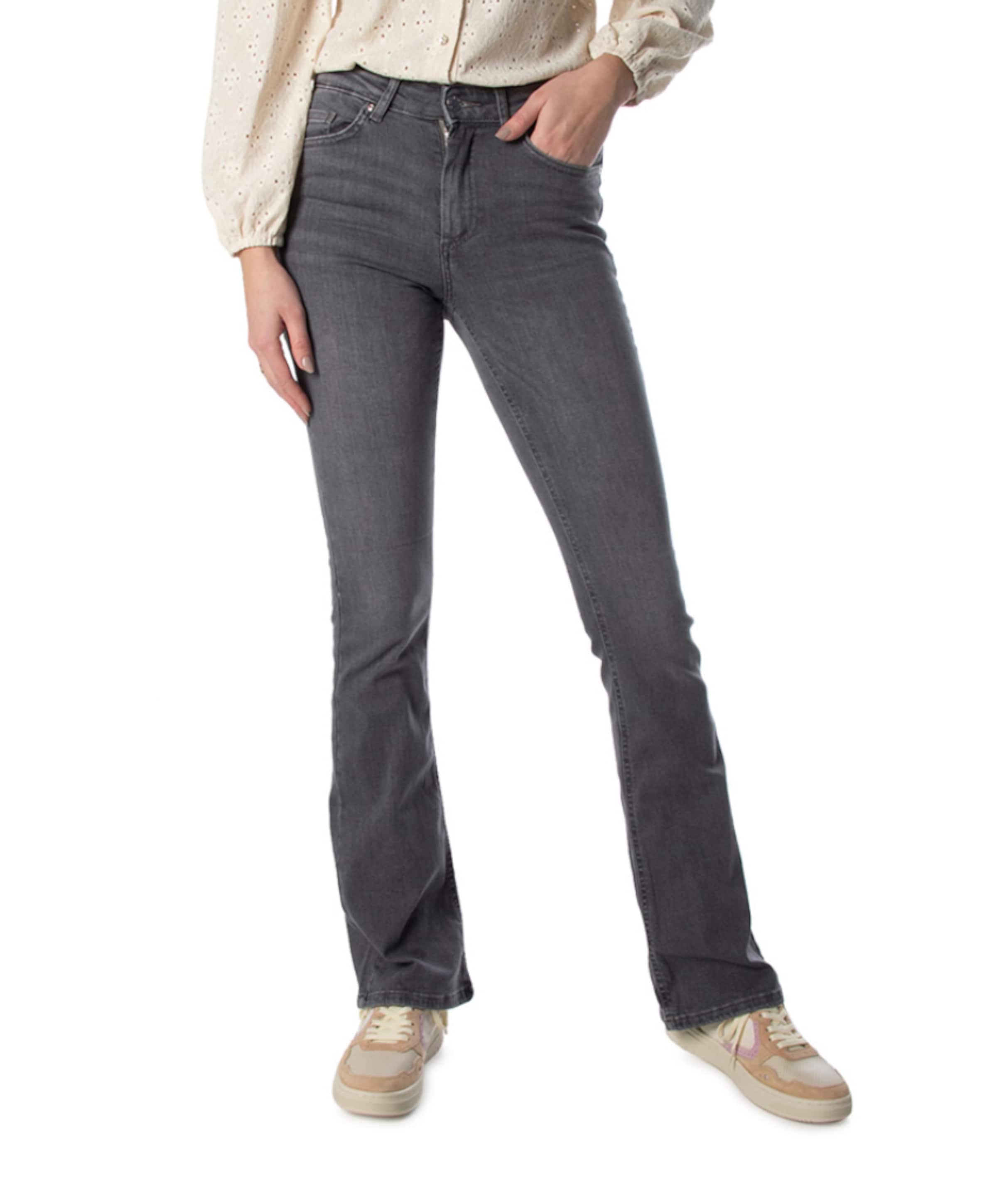 ONLBLUSH LIFE MID FLARED TAI0918 dames jeans grijs
