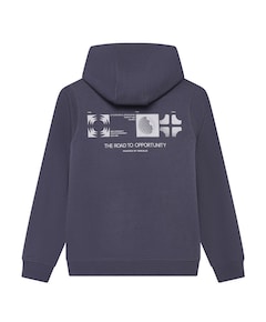 Jongens hoodie paars