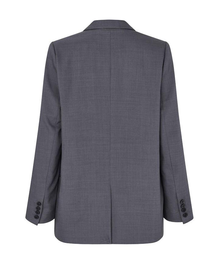 Dames blazer grijs