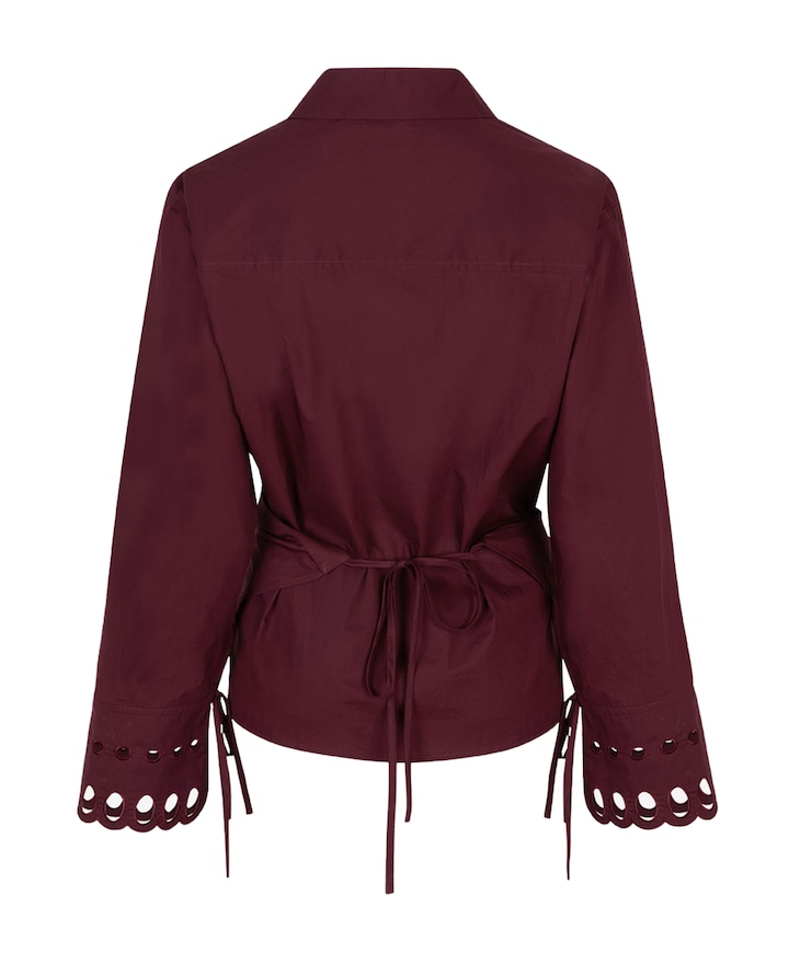Blouse bordeaux