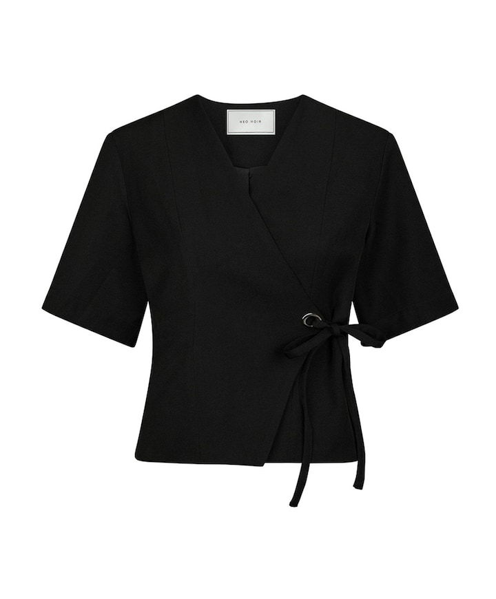 Blouse zwart