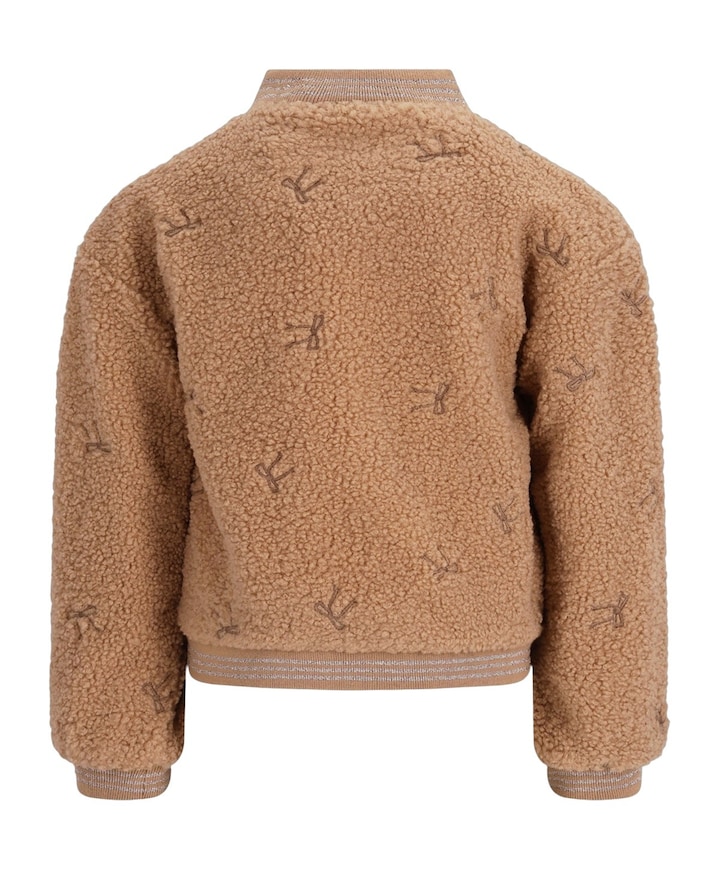 Meisjes jas beige
