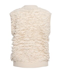 Dames gilet beige